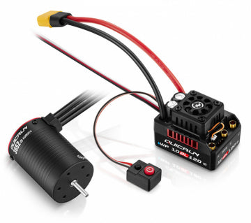Hobbywing 38030207 - QuicRun Combo 10BL120 - 3652SL 3250kV G2 1/10