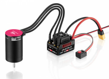 Hobbywing 38030210 - QuicRun Combo 10BL120 - 3660SL 3150kV G2 1/10