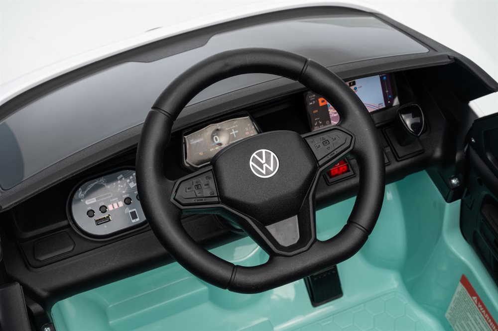VW ID Buzz 24V med gummihjul – Elbil för barn