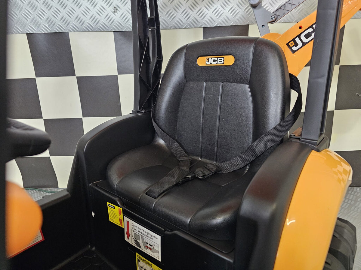 JCB Sitemaster 12V barntraktor med tak