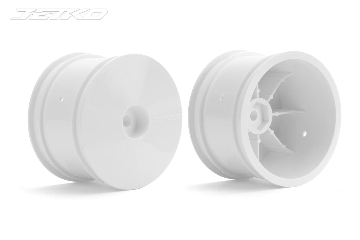 JETKO JK6114WH - Jetko Wheels 1:10 Buggy Rear White 2 pcs