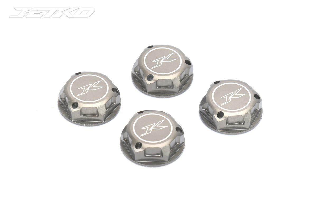 JETKO JK661701HA - JETKO 17mm Aluminum closed Wheel Nut 17mm 4 Hard anodizing