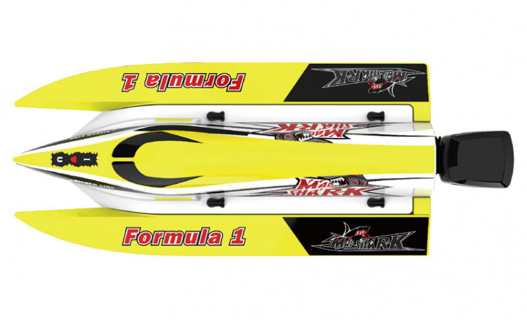 Mad Shark F1 V3 2.4G RTR Brushed Yellow