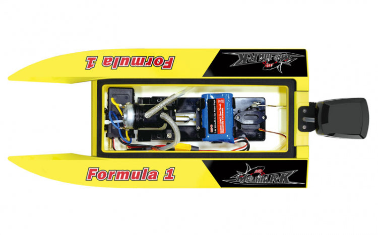 Mad Shark F1 V3 2.4G RTR Brushed Yellow
