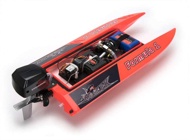 Mad Shark F1 V2 Boat 2.4G RTR Brushless Red