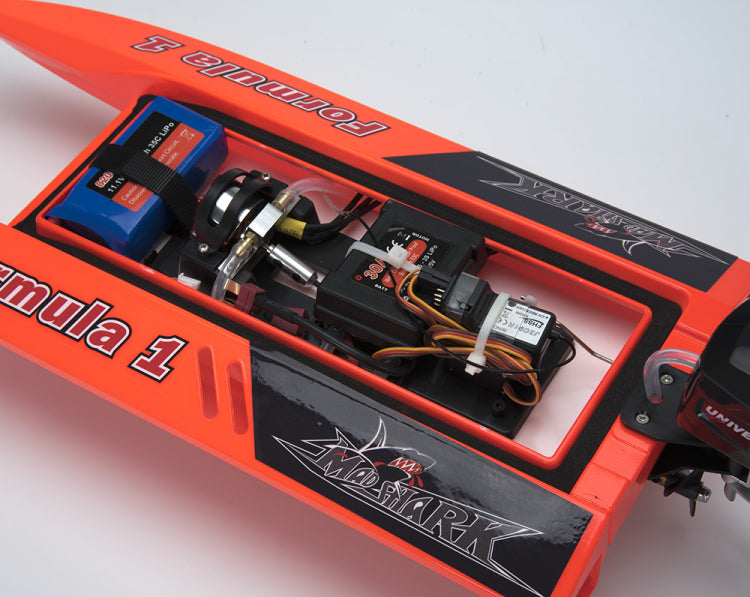 Mad Shark F1 V2 Boat 2.4G RTR Brushless Red