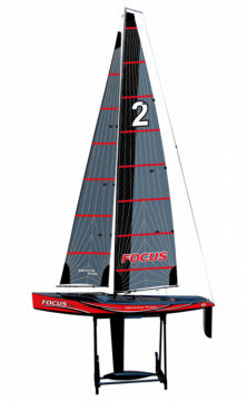 Joysway 8812V3R - Focus V3 Sailboat 1-meter RTR Red