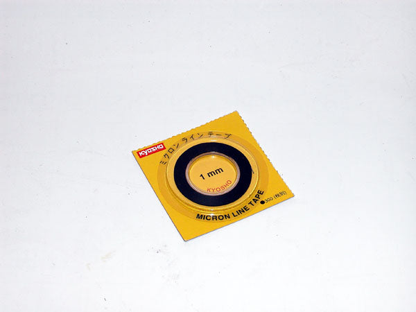 KYOSHO K.1841BK - Black Micron Tape 1mm x 5m Kyosho