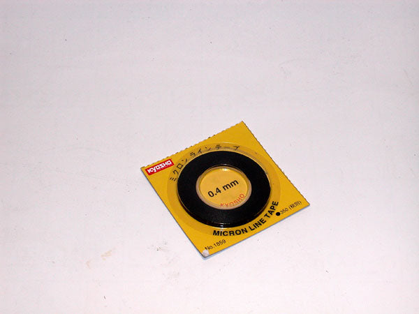 KYOSHO K.1859 - Black Micron Tape 0.4mm x 8m Kyosho