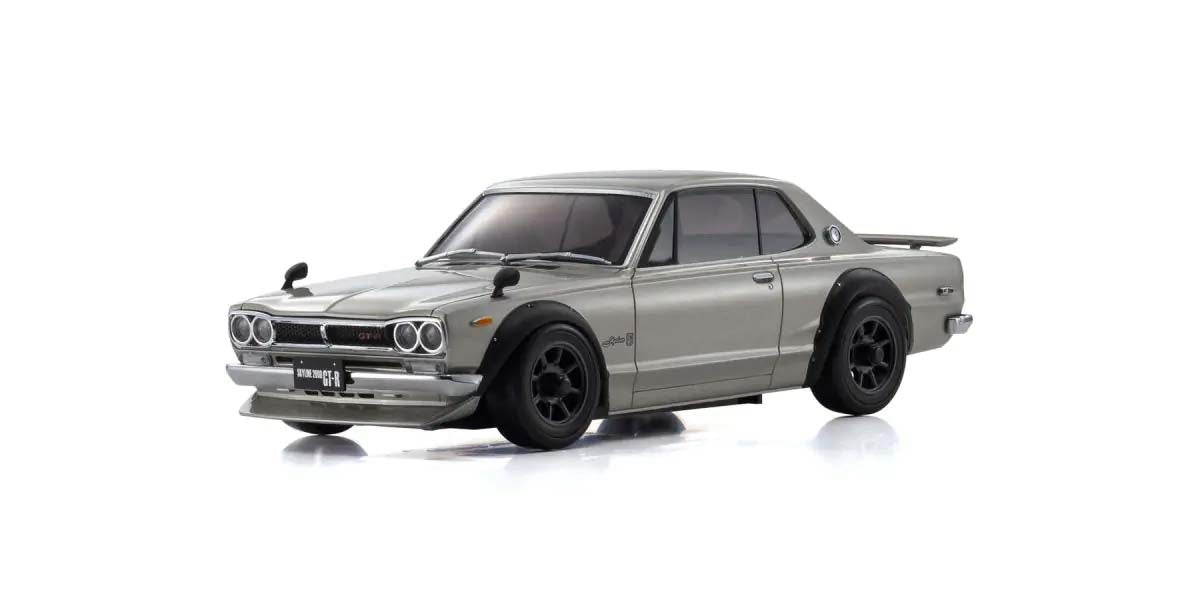 KYOSHO K.32359S - Kyosho Mini-Z MR04 RWD Skyline 2000GT-R KPGC10 Silver N-MM2/KT531P