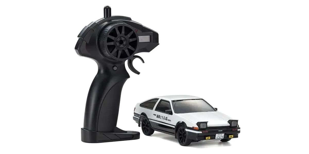 KYOSHO EGG K.66601A - Kyosho First Mini-Z 1:28 Initial-D Toyota Sprinter Trueno AE86 WH/BK