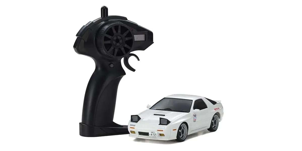 KYOSHO EGG K.66602A - Kyosho First Mini-Z 1:28 Initial-D Mazda Savanna RX-7 FC3S WH