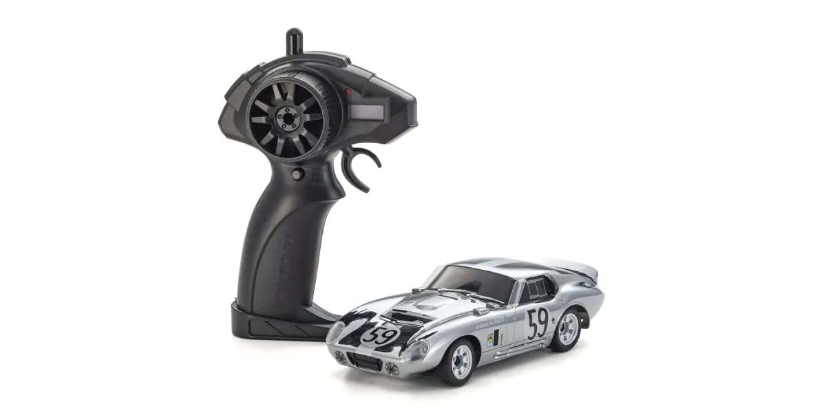 KYOSHO EGG K.66611C - Kyosho First Mini-Z 1:28 Shelby Cobra Daytona Chrome