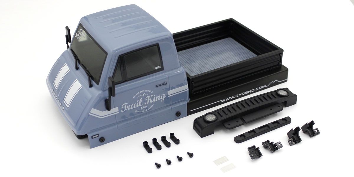 KYOSHO K.BLB002T2 - Complete Body Shell Set Trail King Type 1 - Blue