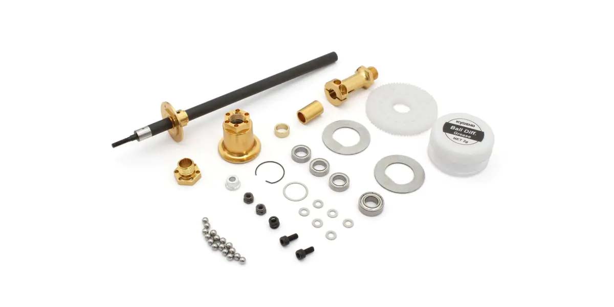 KYOSHO K.EFW007 - Ball Differential Set 6mm. Carbon Shaft Kyosho Fantom EP-4WD