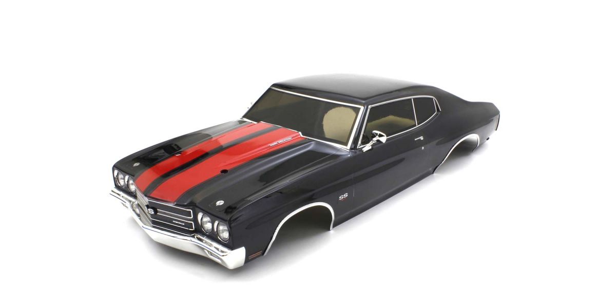 KYOSHO K.FAB702BK - Body shell set 1:10 Fazer FZ02L Chevy Chevelle R SS 454 LS6 - Black