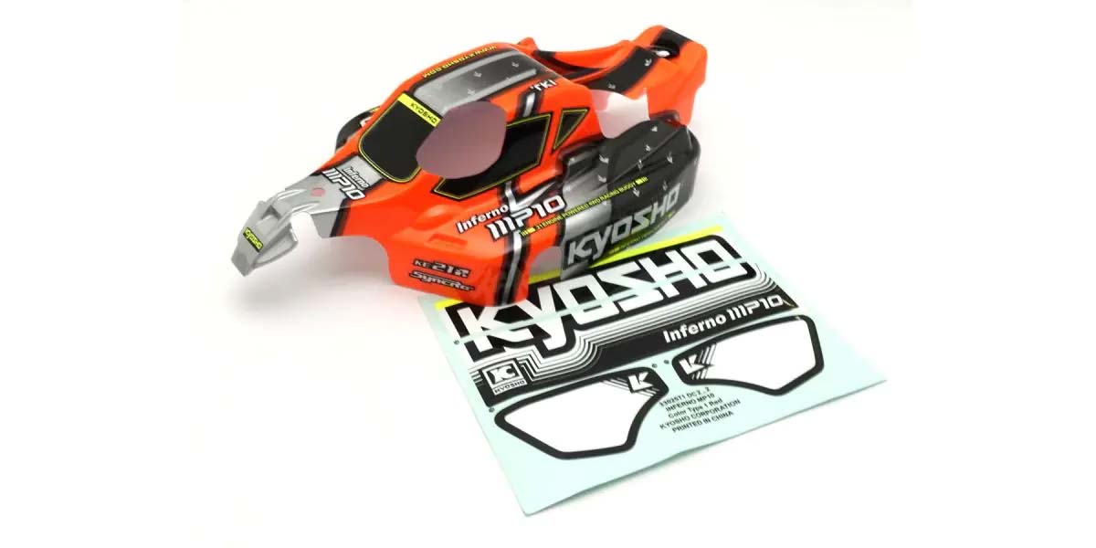 KYOSHO K.IFB119RD - Bodyshell Kyosho 1:8 Inferno MP10 Readyset - Orange