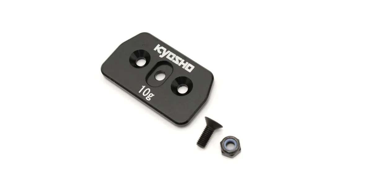 KYOSHO K.IFW605B-10 - Rear chassis weight Kyosho Inferno MP10 10g