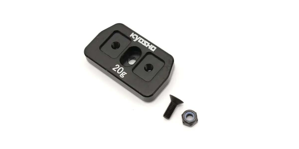 KYOSHO K.IFW605B-20 - Rear chassis weight Kyosho Inferno MP10 20g