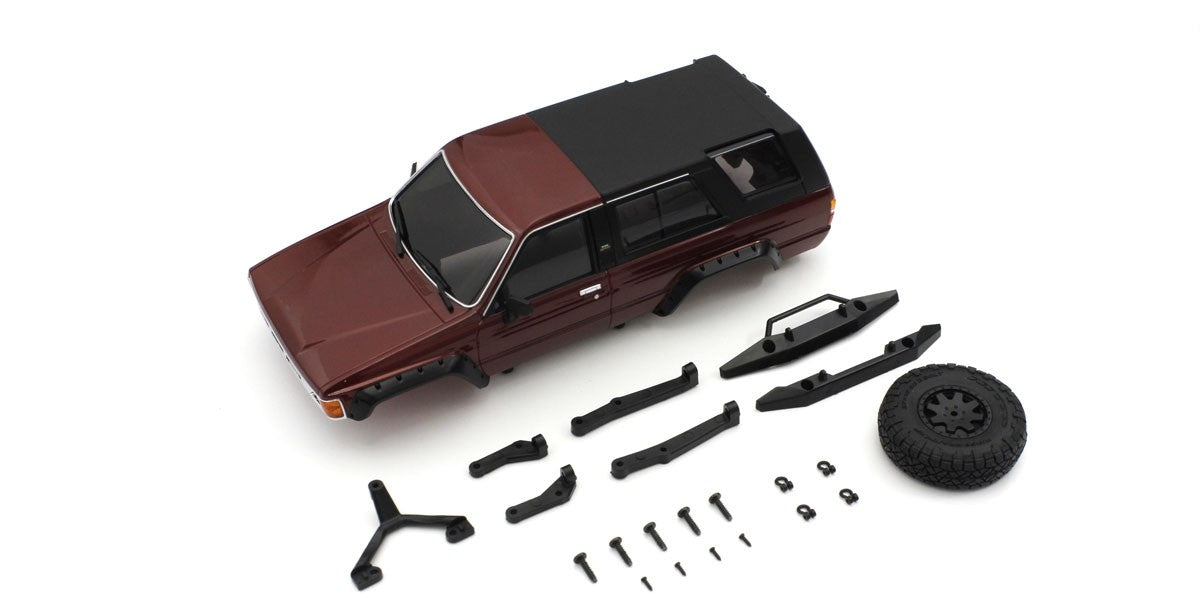 KYOSHO K.MXB02MR - Bodyshell Toyota 4Runner Mini-Z 4X4 MX01 Metallic Red