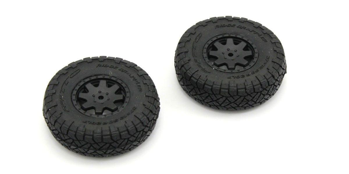 KYOSHO K.MXTH001B - Pre-Glued Tires 2 pcs Toyota 4Runner Kyosho Mini-Z 4X4 MX01