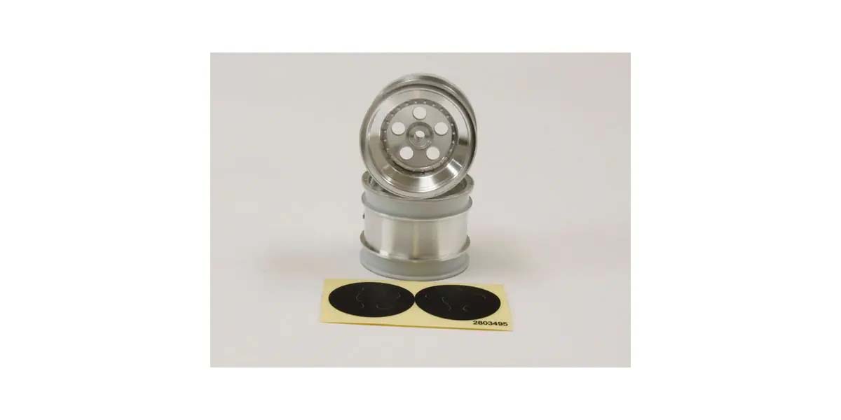 KYOSHO K.SCH008SCB - Rear Wheel 1.7 inches Satin Chromed 2 pcs Kyosho Tomahawk
