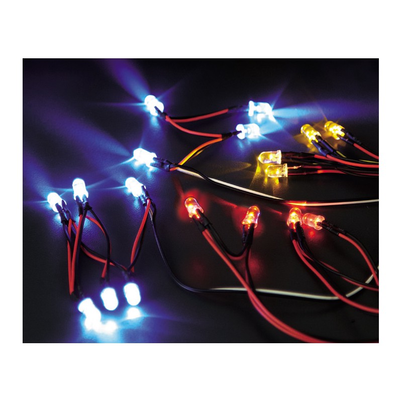 LED Light Set "1/10" w/Controller Box (4 LED's)