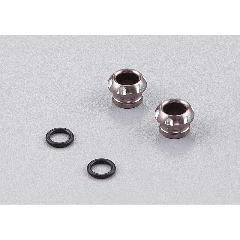 DISC.. LED Holder CNC Alloy for 5mm Light, Grey