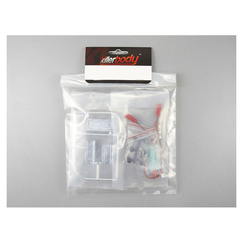 Number plate set incl. LED lighting