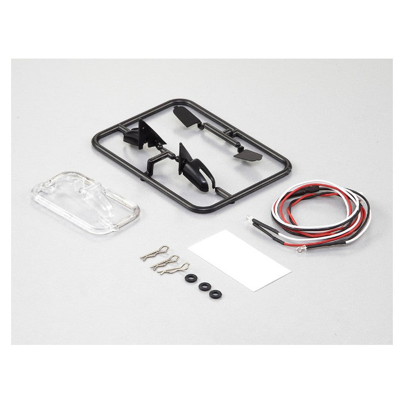 Rear view mirror set "Type-A" incl. LED's