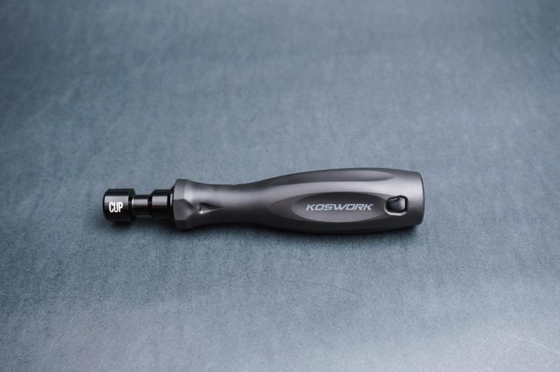 KOSWORK KOS13204-CUP - Koswork Hard Coated Aluminium Ball Cup Wrench 1:10