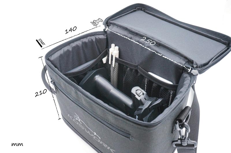 KOSWORK KOS32202 - Koswork Leisure Transmitter Bag 250x140x210mm