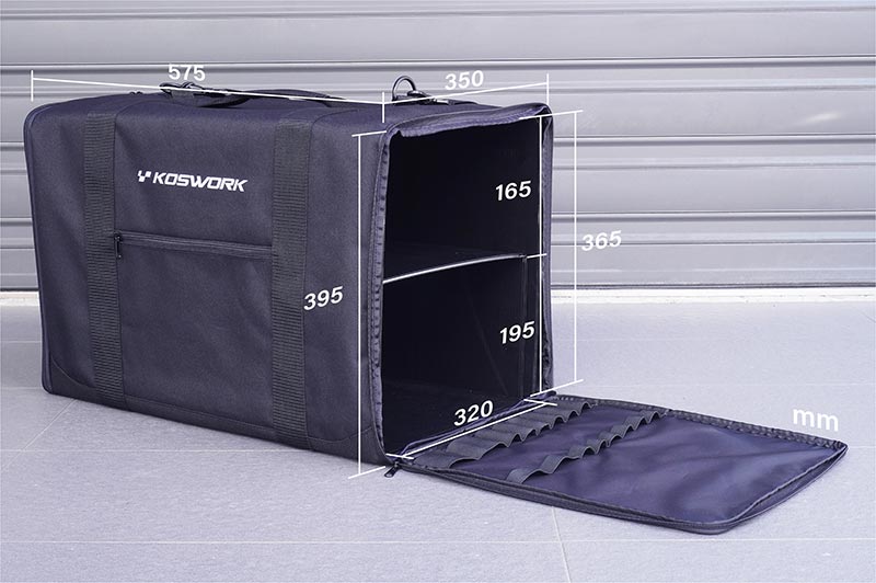KOSWORK KOS32208V2 - Koswork 1:8 RC Car Smart Bag 580x340x370mm