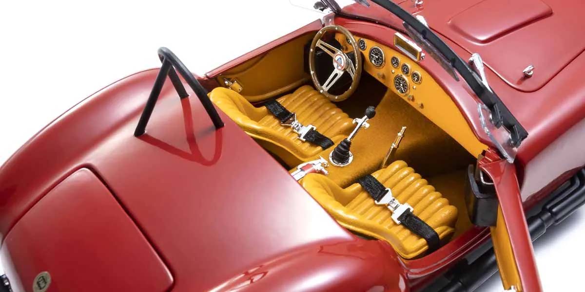 KYOSHO DIE CAST KS08047R - Kyosho 1:18 Shelby Cobra 427 S/C Spider 1962 Red