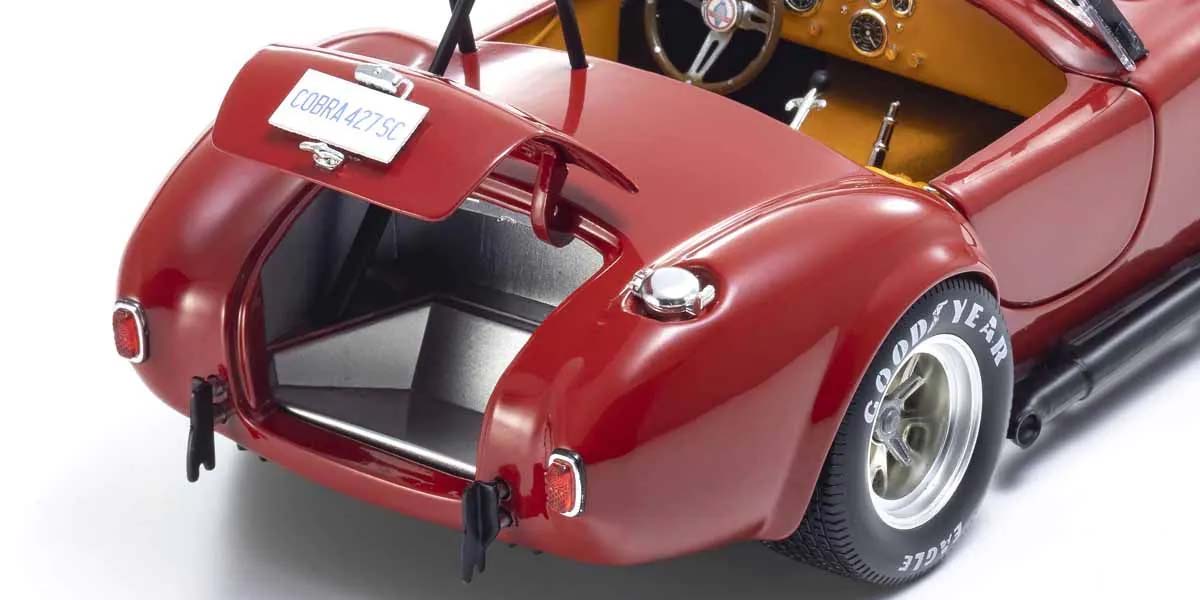 KYOSHO DIE CAST KS08047R - Kyosho 1:18 Shelby Cobra 427 S/C Spider 1962 Red
