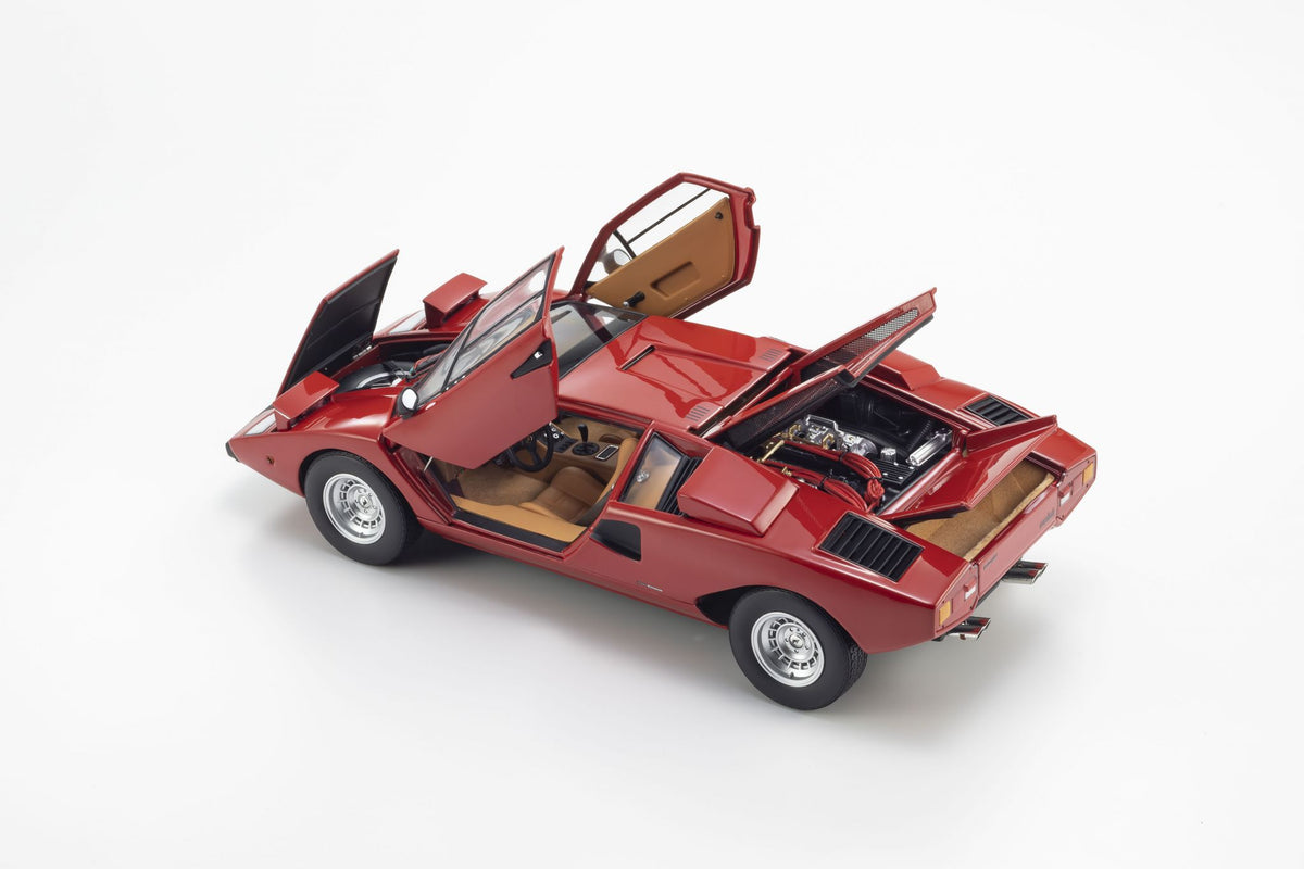 KYOSHO DIE CAST KS08321RT - Kyosho 1:18 Lamborghini Countach LP400 1974 Red