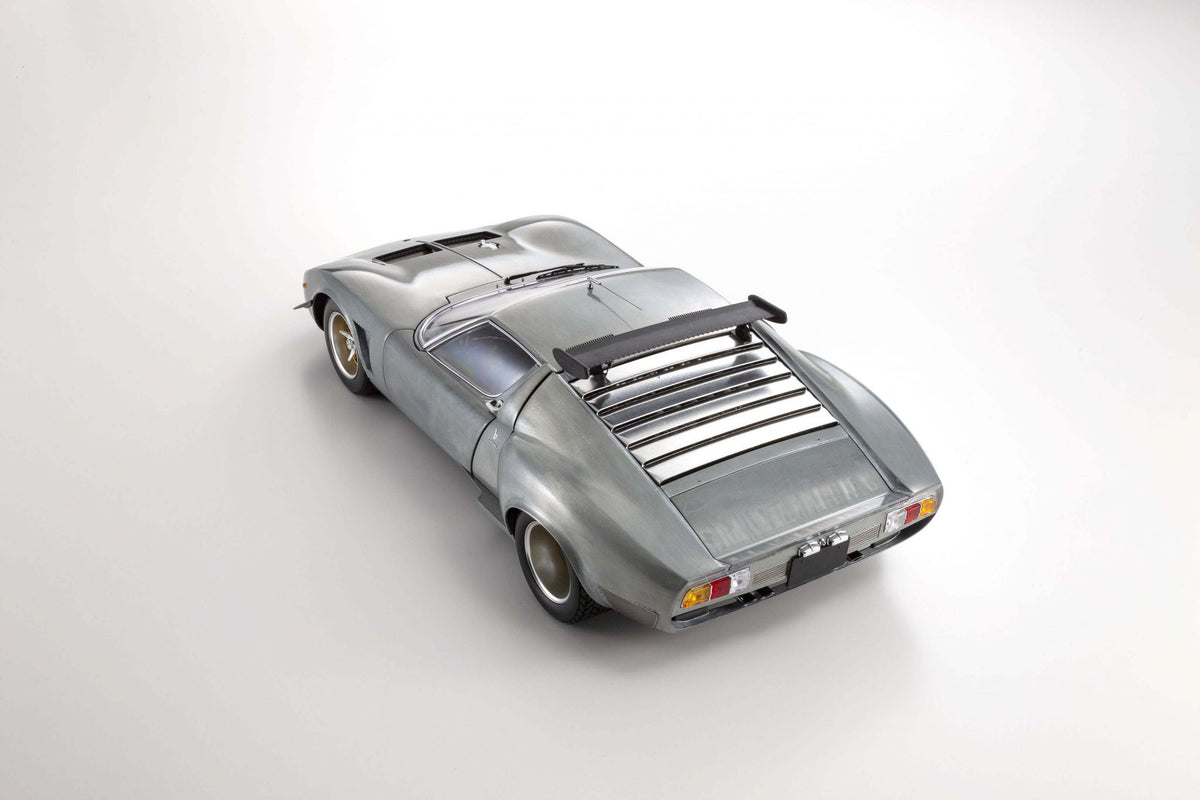 KYOSHO DIE CAST KS08625PL - Kyosho 1:12 Lamborghini Miura SVR 1970 Polished Limited