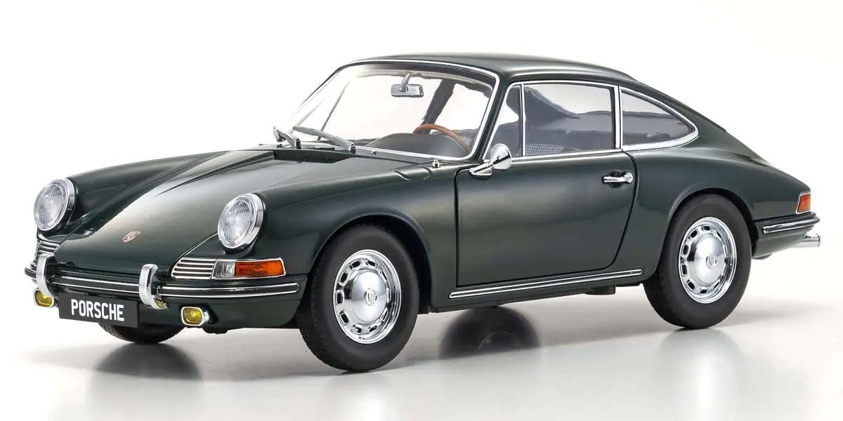 KYOSHO DIE CAST KS08969G - Kyosho 1:18 Porsche 911 2.0 901 1964 Irish Green