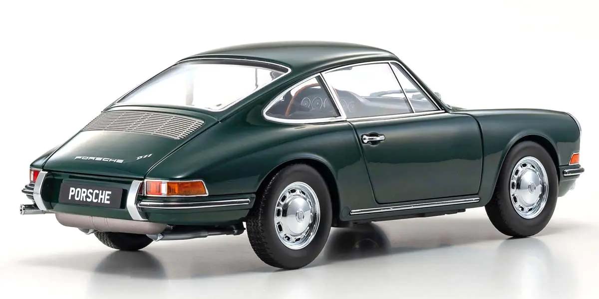 KYOSHO DIE CAST KS08969G - Kyosho 1:18 Porsche 911 2.0 901 1964 Irish Green