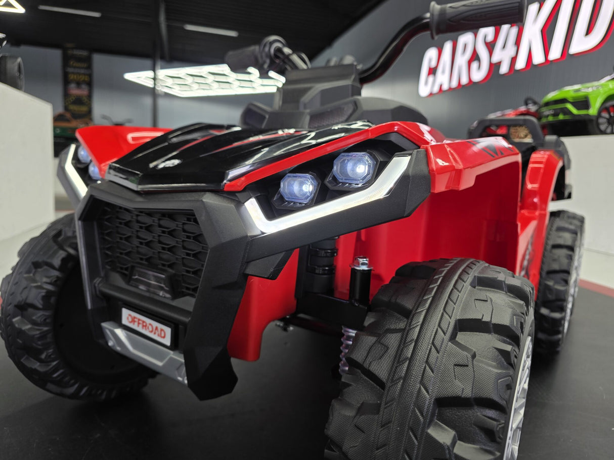 TrailBlazer 24V 6-hjulet børnequad med lad