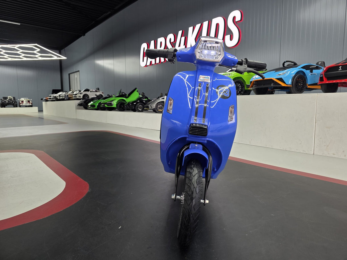Barnscooter 24V – 1 person, blå