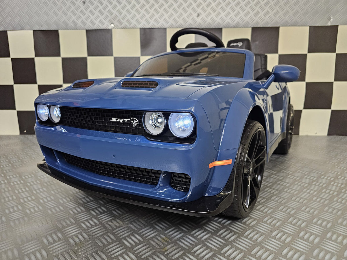 Dodge SRT 12V elbil för barn – 1 person
