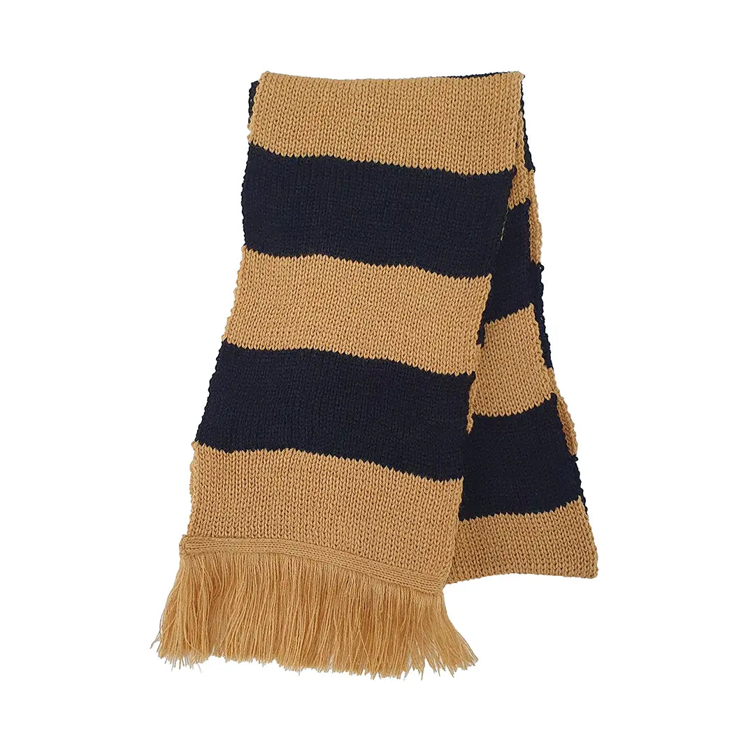 Hufflepuff Striped Scarf - Harry Potter