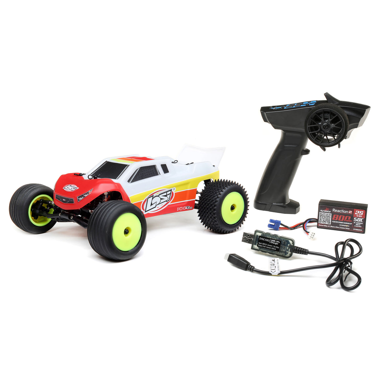 Mini-T 2.0 2WD Stadium Truck Brushless RTR, Red