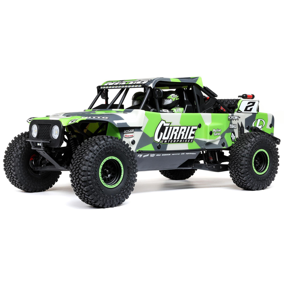 Hammer Rey, 1/10 4WD Rock Racer RTR, Green/Gray