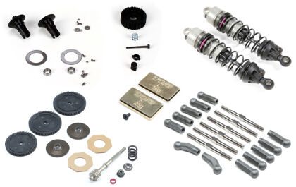 68 F100 22S Drag Car, BL RTR, Losi Gar: 1/10 2WD