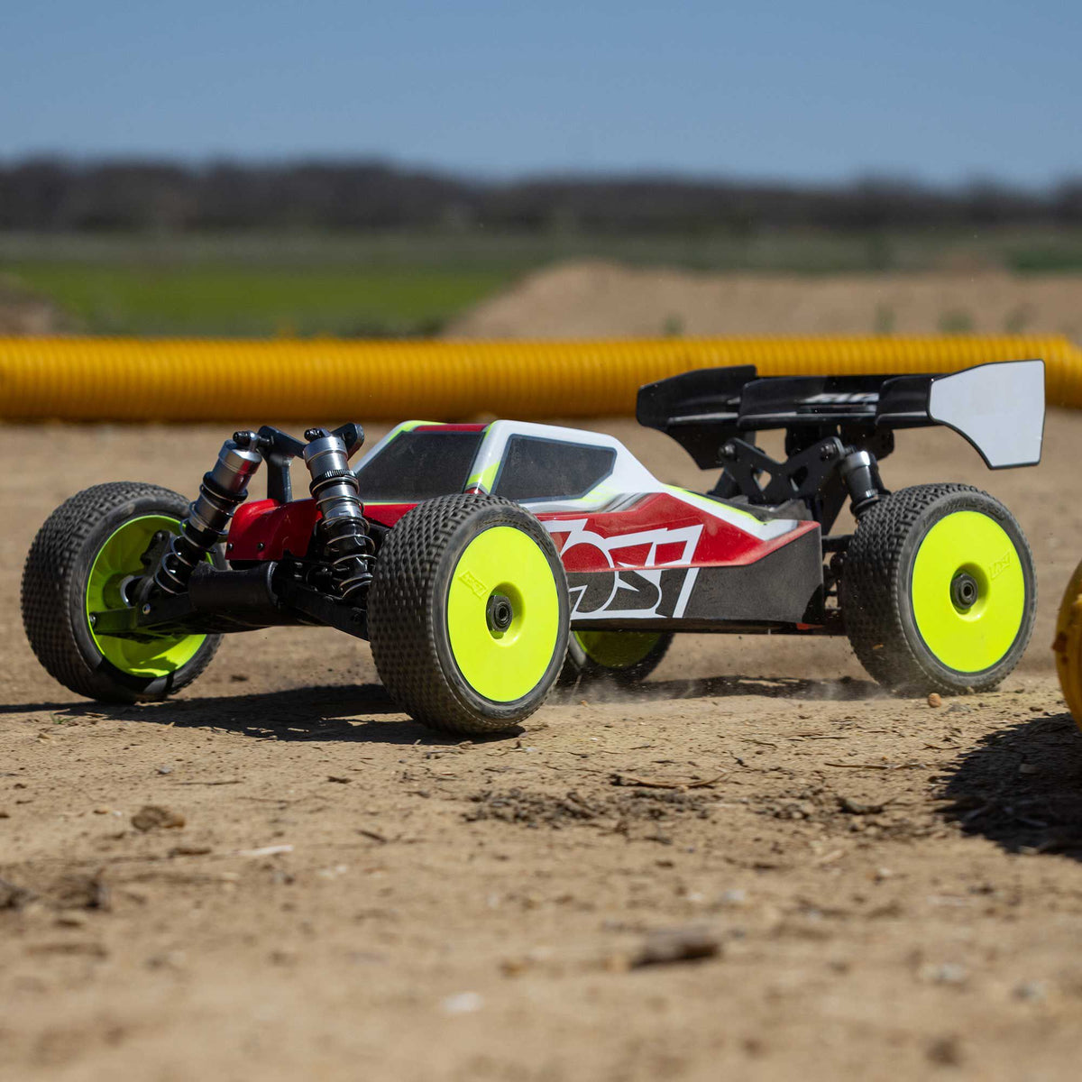 1/8 8IGHT-XE 4S 4X4 RTR Brushless Race Buggy, Clear
