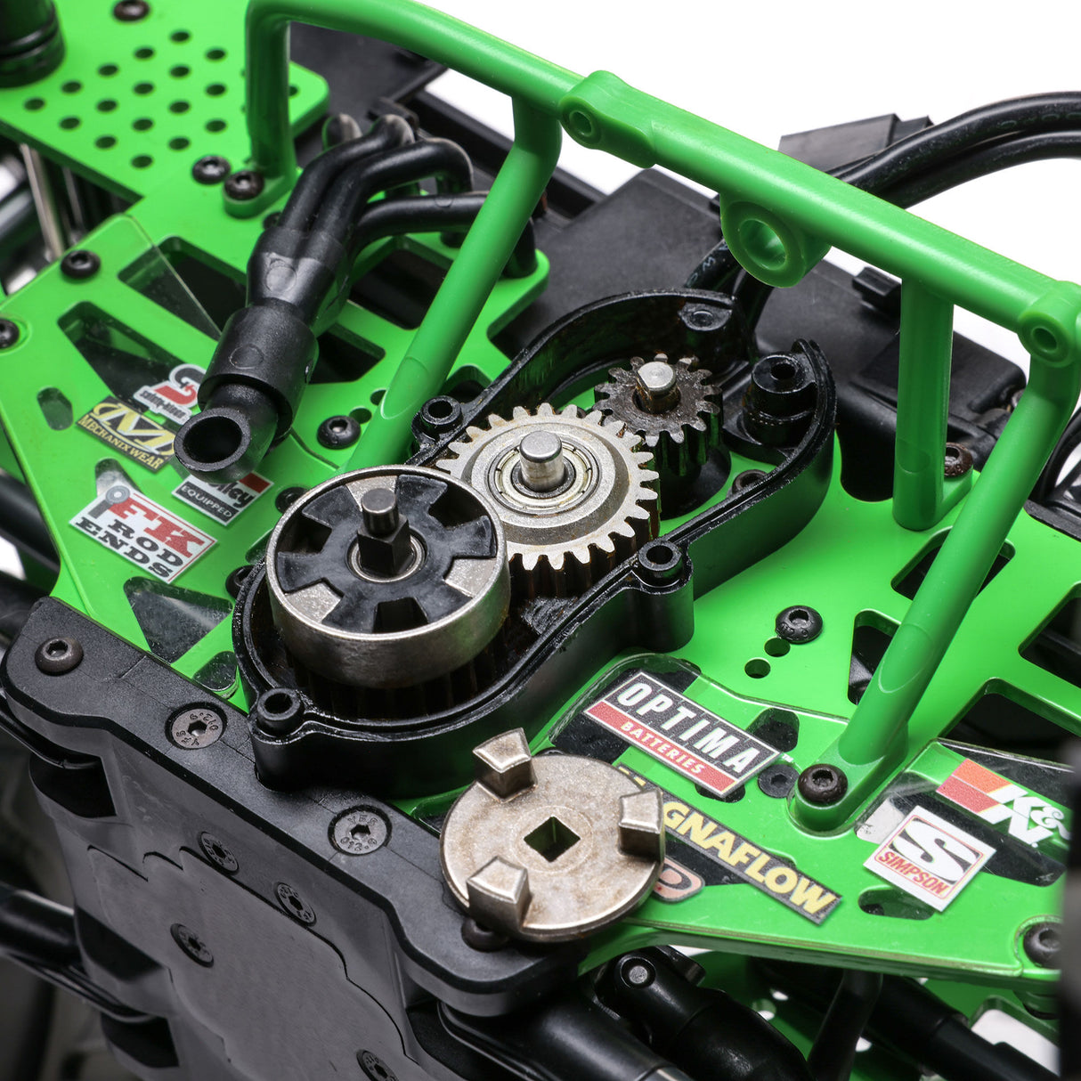 LMT 2.0: 4wd Solid Axle Monster Truck RTR - Grave Digger
