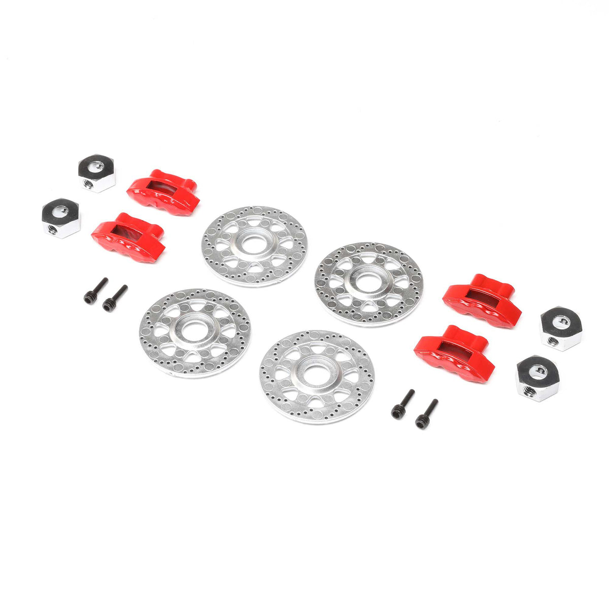 Brake Set w/Wheel Hex & Pin (4): RZR Rey