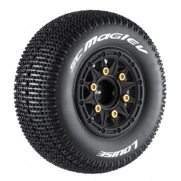 Louise RC World L-T3145SB - Tires & Wheels SC-MAGLEV (Removable Hex 4pcs) Soft (2)